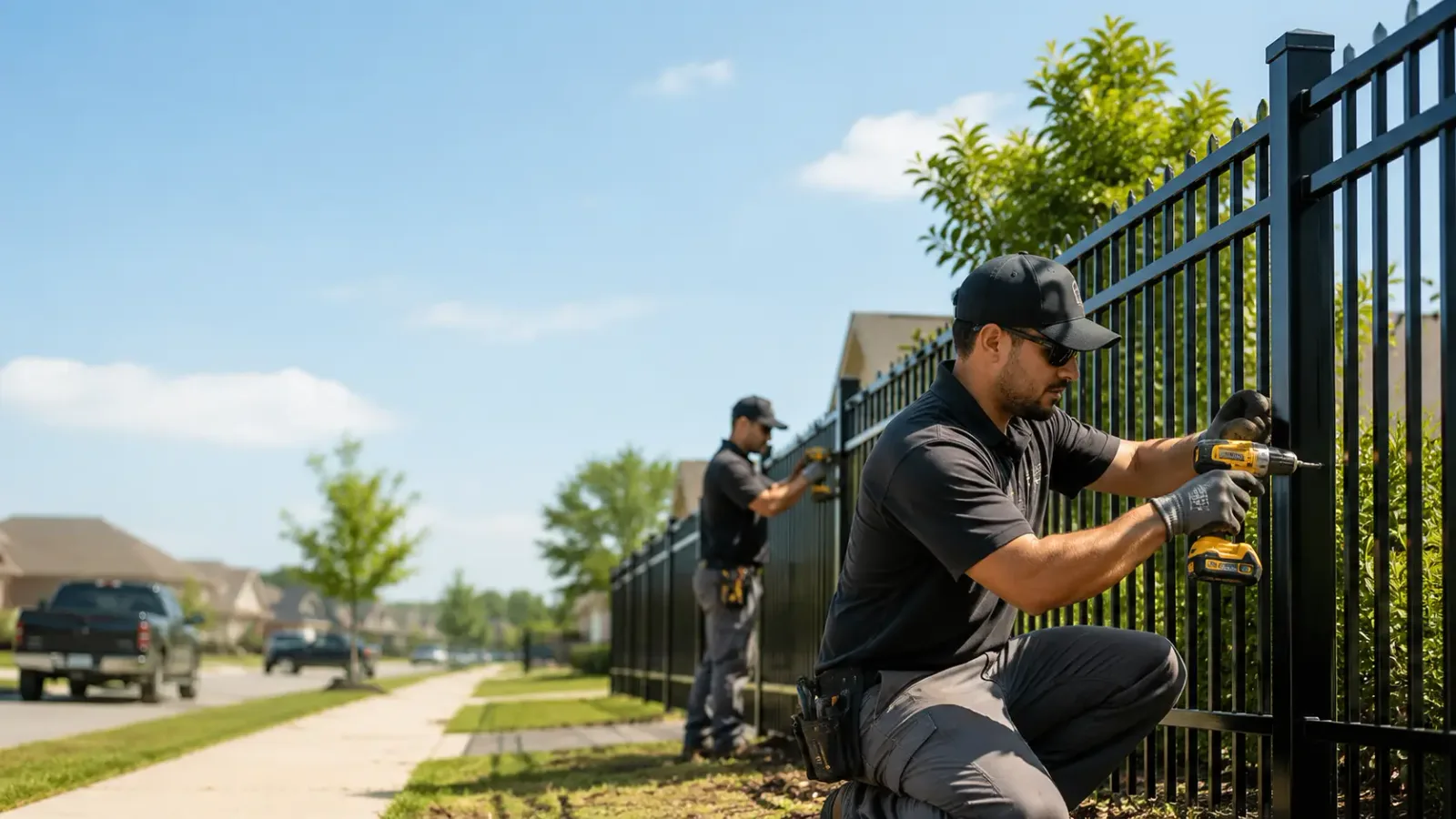 Metal Fence Installation in Thorn Hill, TN